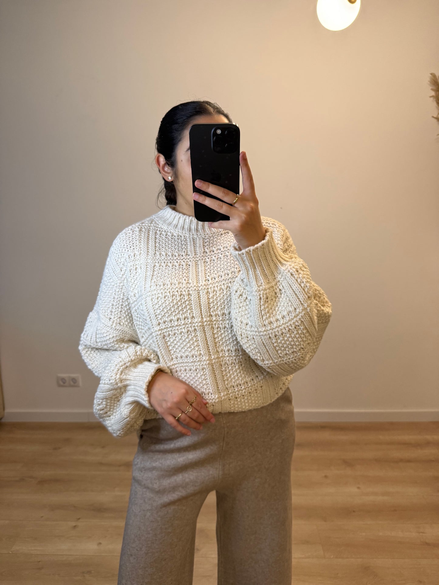 Knitted Sweater White