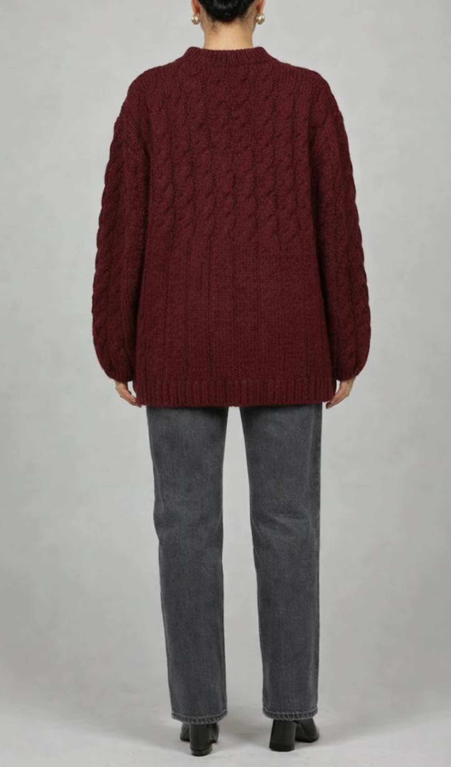 Woolen Sweater Burgundy