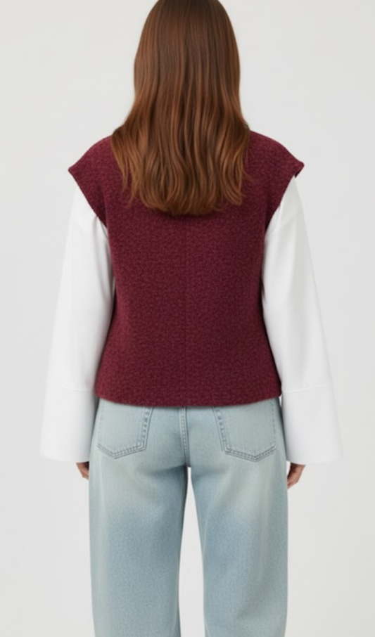 Gilet Burgundy