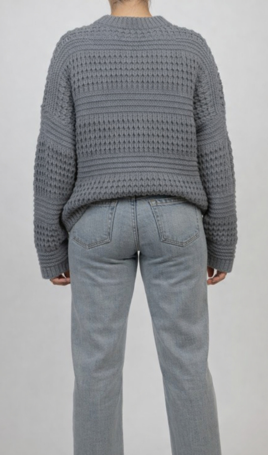 Knitted Sweater Grey