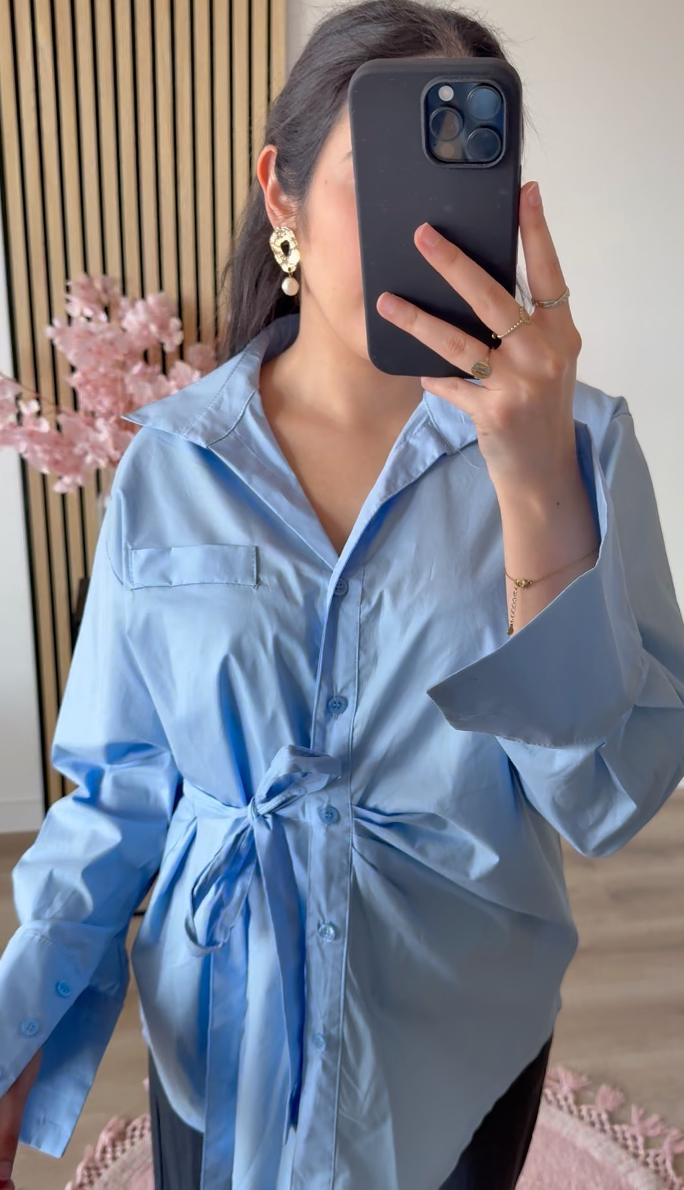 Blouse Yara Blauw