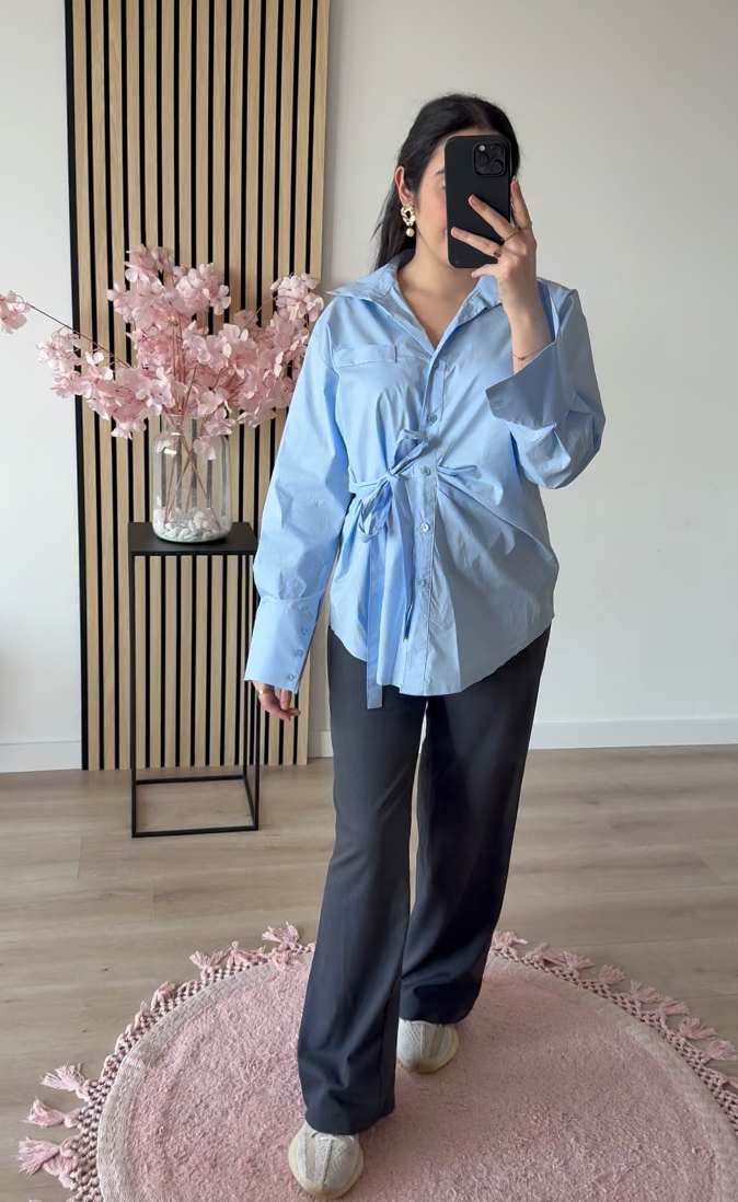 Blouse Yara Blauw