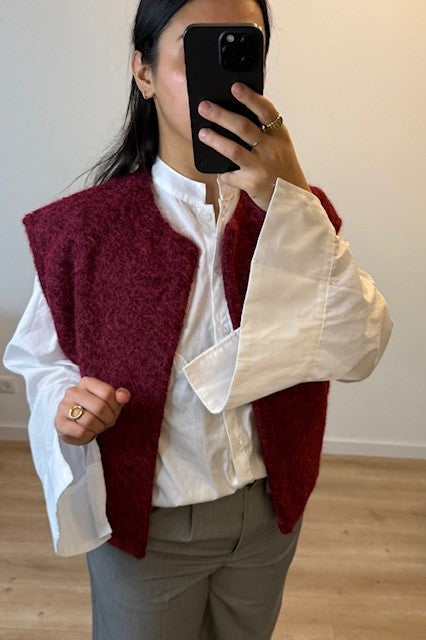 Gilet Burgundy