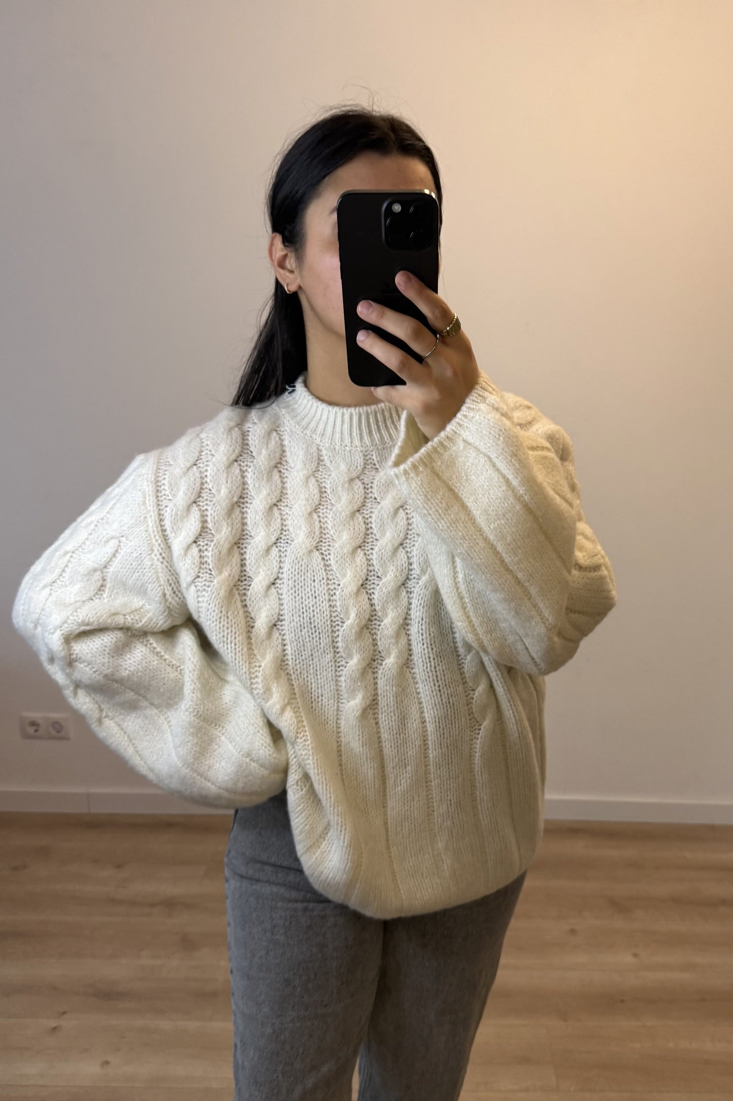 Woolen Sweater White
