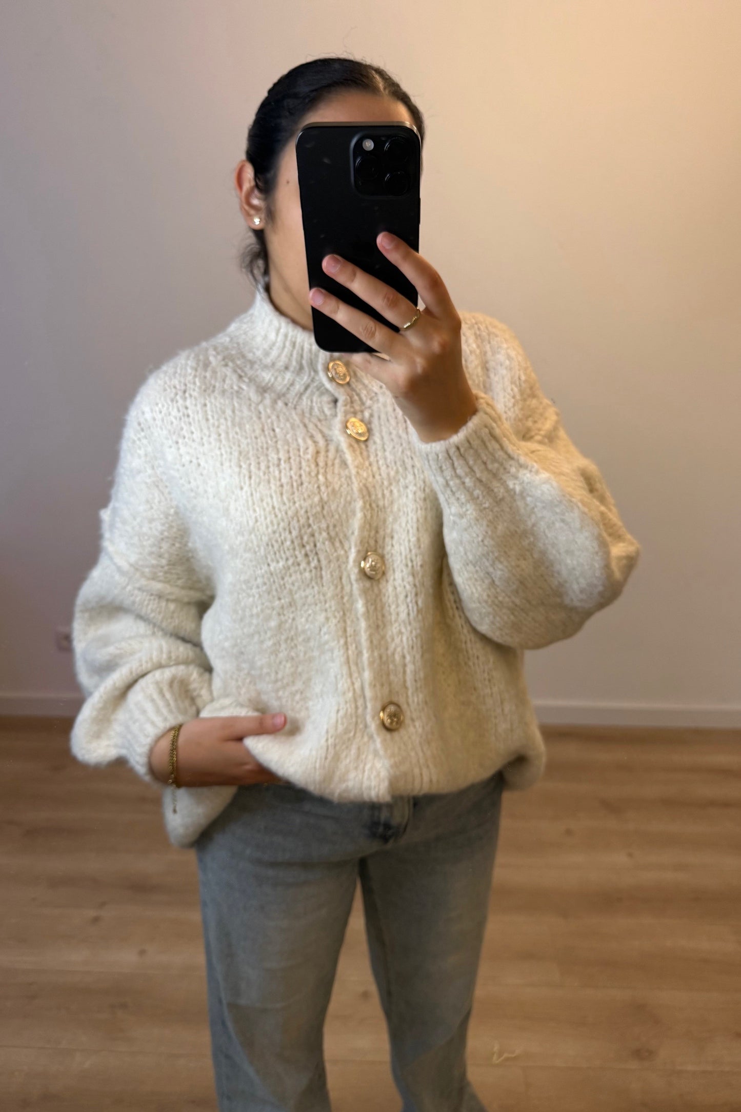 Classy Cardigan White