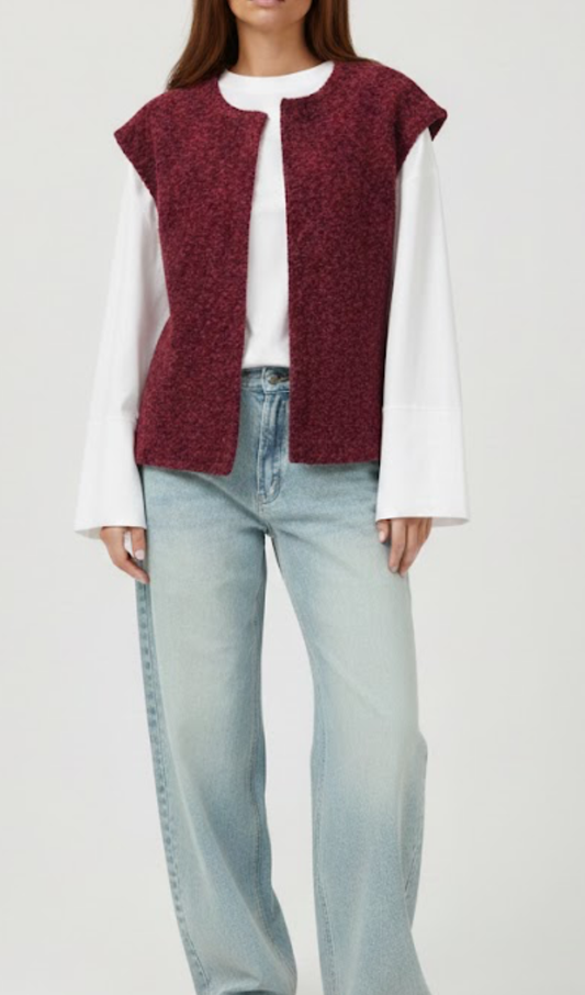 Gilet Burgundy