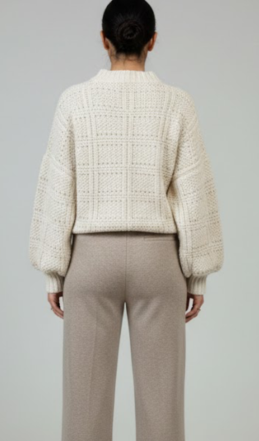 Knitted Sweater White