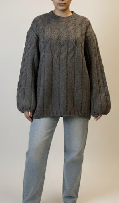 Woolen Sweater Taupe