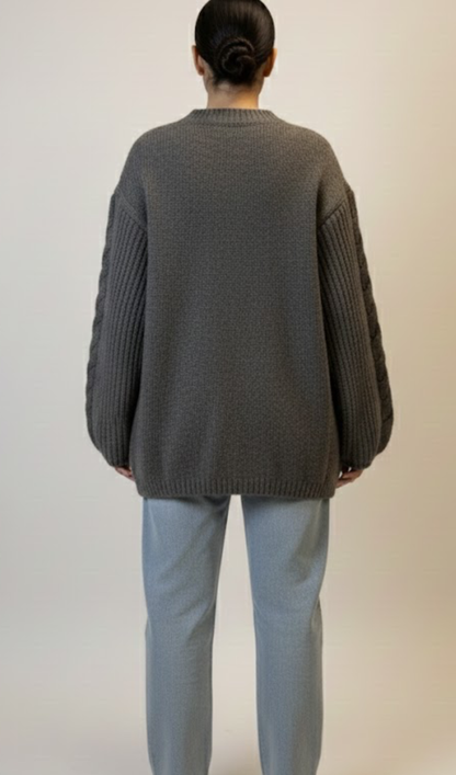 Woolen Sweater Taupe