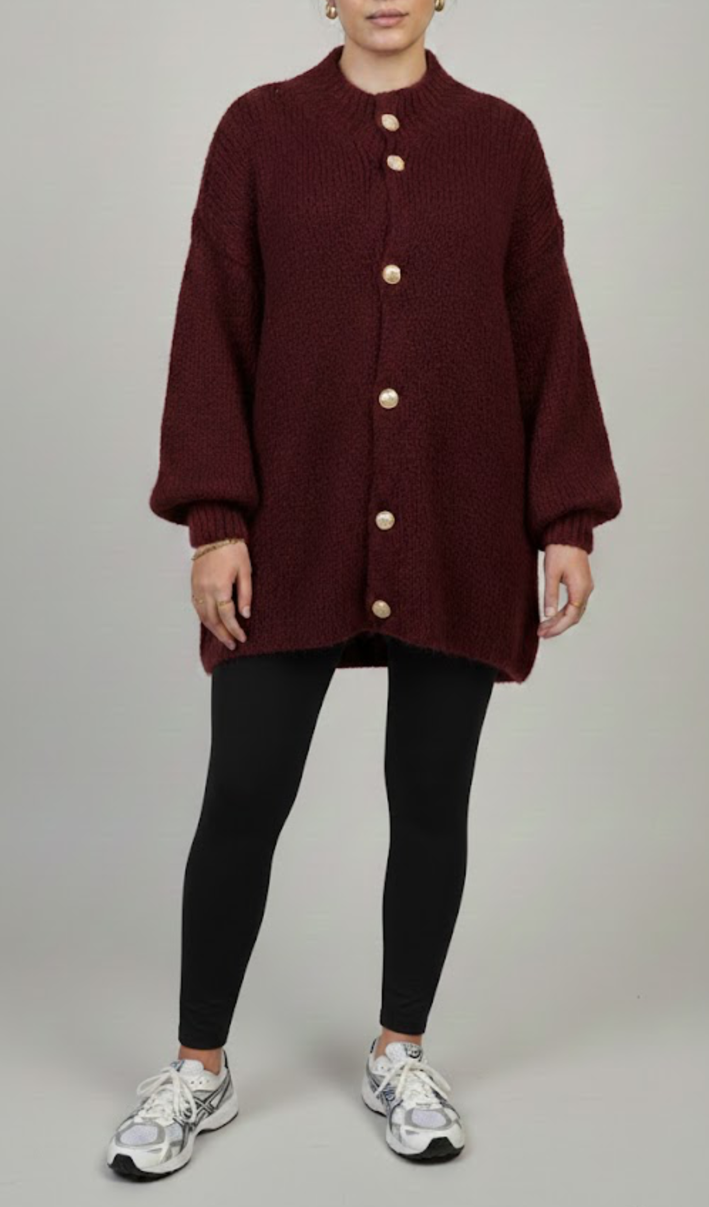 Classy Cardigan Burgundy