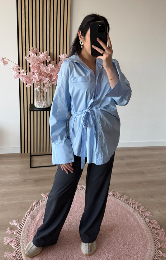 Blouse Yara Blauw