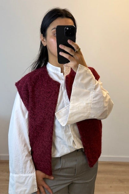 Gilet Burgundy