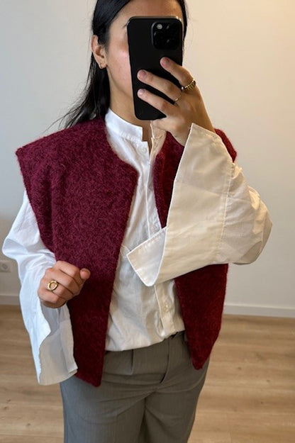 Gilet Burgundy